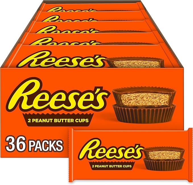Reeses Peanut Butter Cups 36 Pack, 36 x 42g